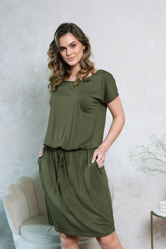Paramo Sukienka damska Italian Fashion - khaki
