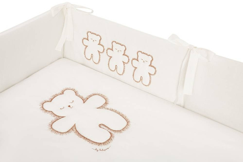 Leoś Pościel 5-częściowa Belisima - ecru 