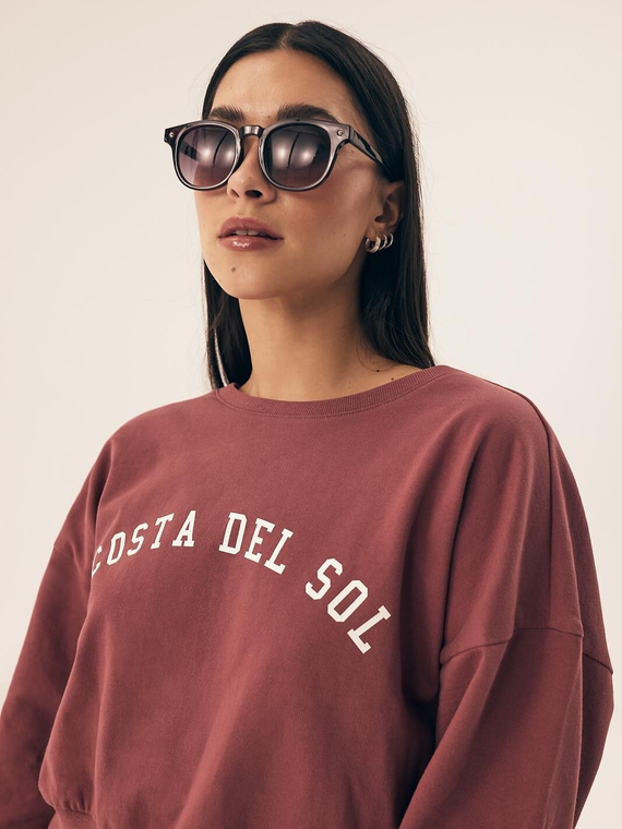 42772 Nimes Piżama Damska Homewear Henderson - brązowy