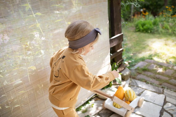 Tres Bien Pinokio Bluza dla dziewczynki - żółty