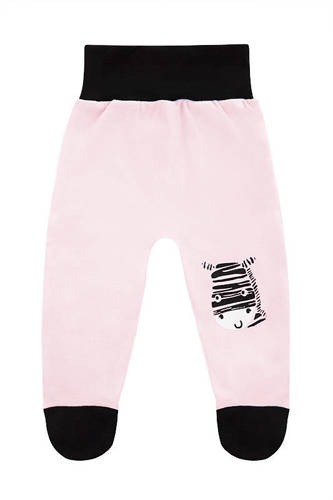 "Zebra" Terjan Półśpioch bawełniany - różowy