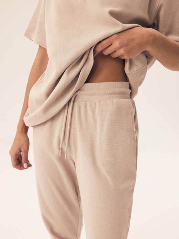 43349 Nilsa Piżama Damska Henderson - beżowy