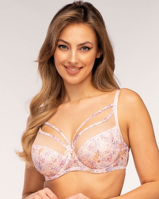 Lori biustonosz semi soft półusztywniany Unikat peach