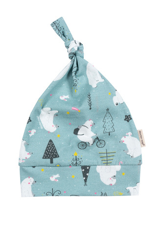 Czapeczka niemowlęca 4283 Doctor Nap - ice blue