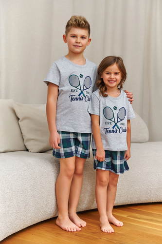 Piżama dziecięca 7202 Unisex Doctor Nap - burgundy