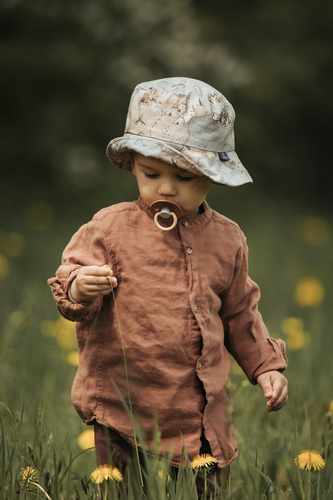 Treasure Islands Kapelusz bawełniany Makaszka