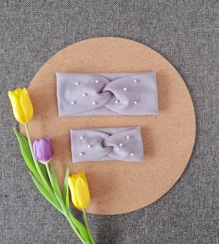 16KF damska opaska na głowę Marija - fiolet