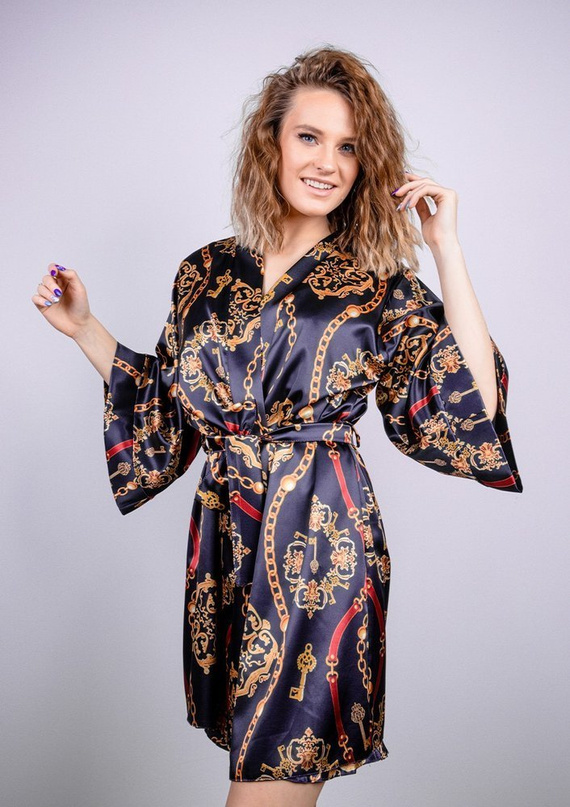 DK-P Flowers Podomka damska DKaren - czarny 014