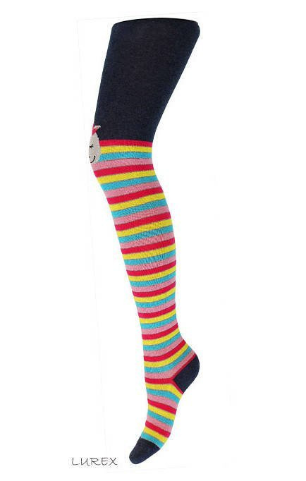 W28.01N Rajstopy Dziewczęce -pearl 299