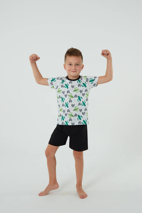 Picos Italian Fashion Piżama dziecięca - druk/czarny