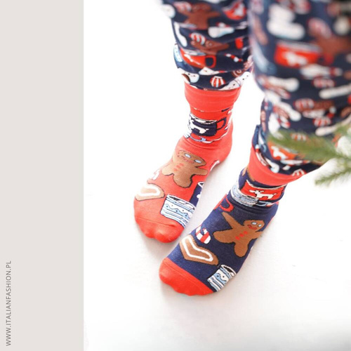 S162D Cookies Italian Fashion Skarpety