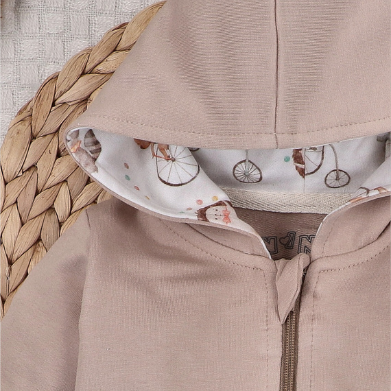 ABN-5594 Circus Dziecięca bluza dresowa Nini – 100% bawełna organiczna, miękka i bezpieczna