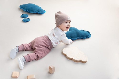 "Dreamer" Pinokio Body z długim rękawem- ecru druk