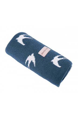 2108 Doctor Nap Kocyk bambusowy Swallow - jeans