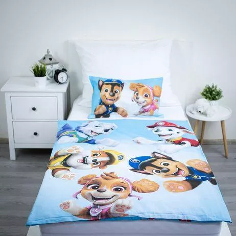 Jerry Fabrics Pościel Bawełniana Paw Patrol PP650 100x135 40x60 Bawełna