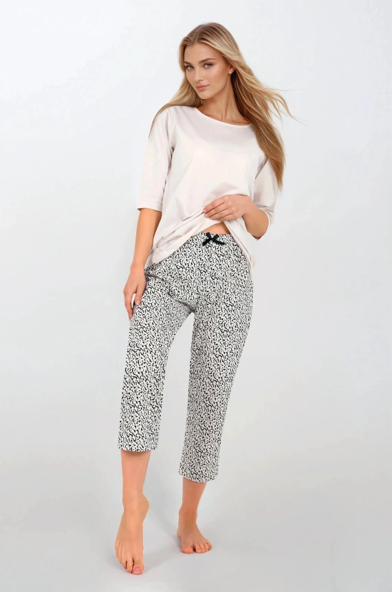 Your Emotions Piżama damska Momenti Per Me beige