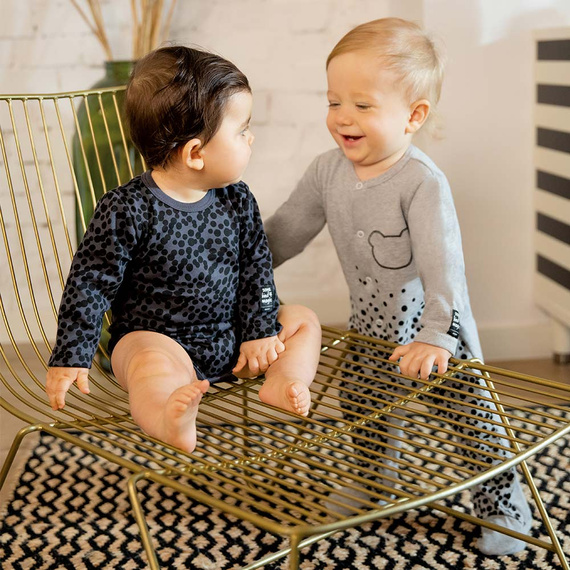 Magic Eevi Body z długim rękawem - grafit druk