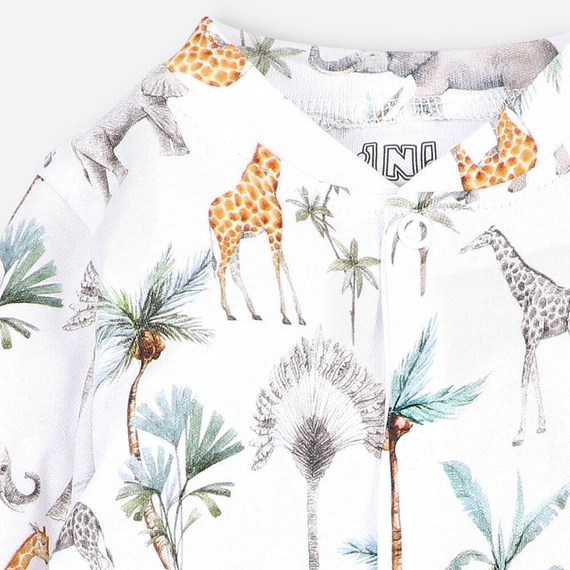 Safari Adventure Pajacyk z bawełny organicznej Nini