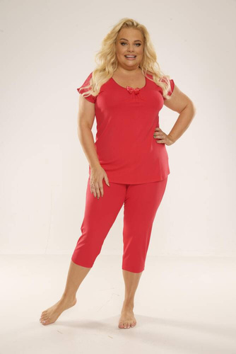 884 / 889 Visa Piżama Damska Forex - malina