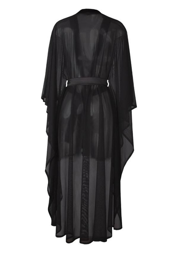 London Tiulowa Podomka damska pareo DKaren - czarny