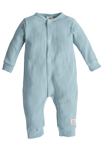 "Natural Harmony" Makoma Pajac bez stópek turkusowy