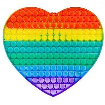 Pop It Wielkie Serce Polesie Zabawka sensoryczna