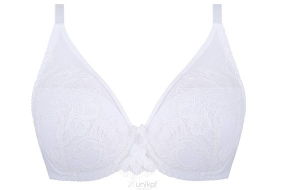 Melody biustonosz push up Unikat biały