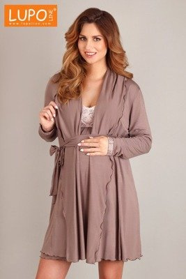 1687  Szlafrok damski ciążowy Lupoline