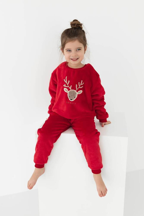 Harriet Kids Sensis Piżama dziecięca - czerwony