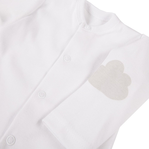 Mellow Ewa Klucze Kaftanik bawełniany - biały