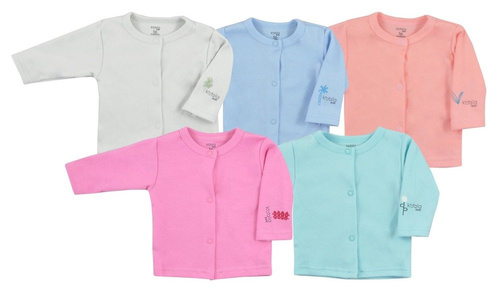 Kaftan bawełniany "FARMA" Koala- różowy