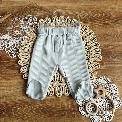 PDGB009 EkoBaby Mamatti Półśpiochy niemowlęce - szary