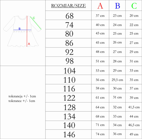 212168 Tola Nicol Sukienka bawełniana