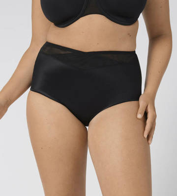 True Shape Sensation Maxi Figi Damskie Triumph- czarny