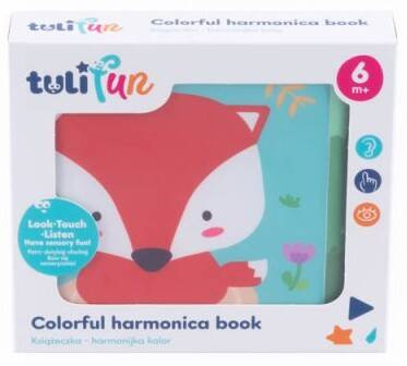 DUMTF50716 Książeczka sensoryczna Harmonijka kolor Dumel