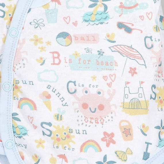 Sunny Body kopertowe z bawełny organicznej Nini druk