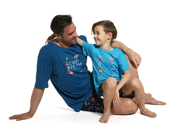 Cornette 789, 790/99 Piżama dla chłopca - turkus