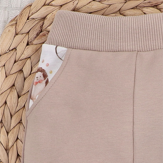 ABN-5592 Circus Dziecięce spodnie dresowe Nini – 100% bawełna organiczna, miękkie i bezpieczne