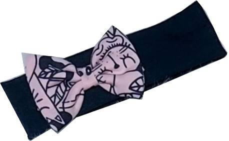 Kotki Bambarillo opaska z kokardką granatowy