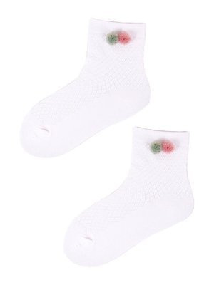 Skarpetki dla dziewczynki SKC/3D 10 Aplikacja YO! mix kolor