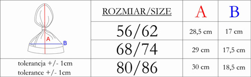 Chustka niemowlęca 212069 "Tola" Nicol