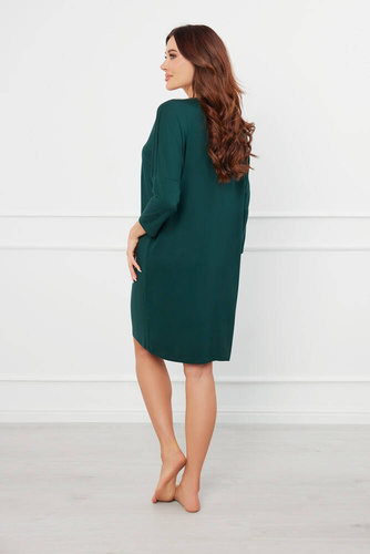 Natura Koszula nocna 3/4 Italian Fashion - zielony