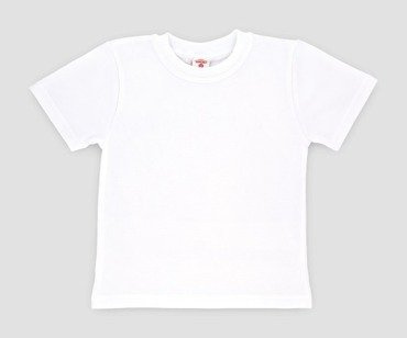 2009B T-shirt bluzka z krótkim rękawem "BIAŁY" Makoma 