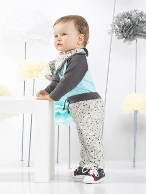 14738 A Spodnie dresowe "PLANETA' Nicol