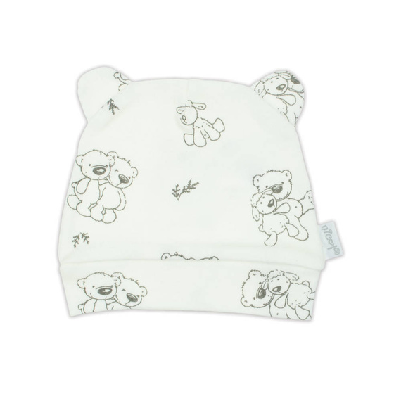 4700 02 Komplet wyprawkowy 4-częściowy nadruk "Basic" Nicol - ecru