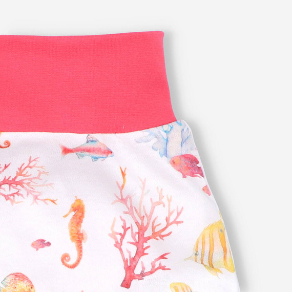 ABN-3026/KWI Ocean Spodnie z bawełny organicznej Nini