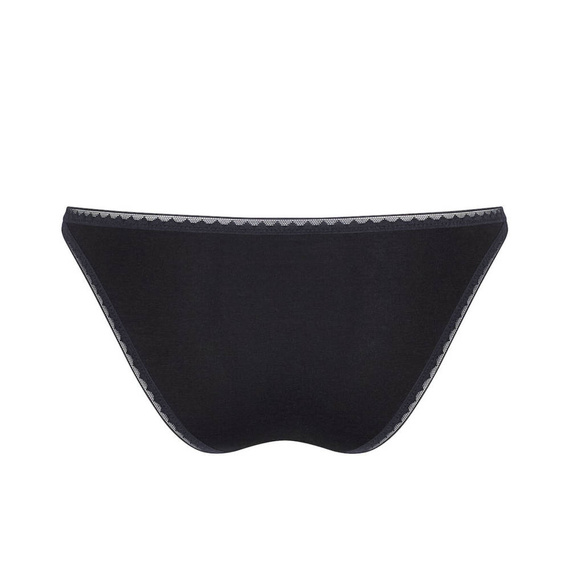 Figi mini 2 pak Damskie Sloggi go - black