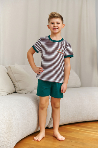Piżama dziecięca 7202 Unisex Doctor Nap - burgundy
