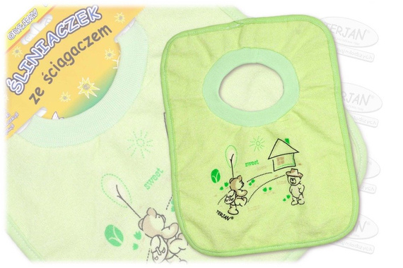 Śliniak ściągacz TERJAN biały