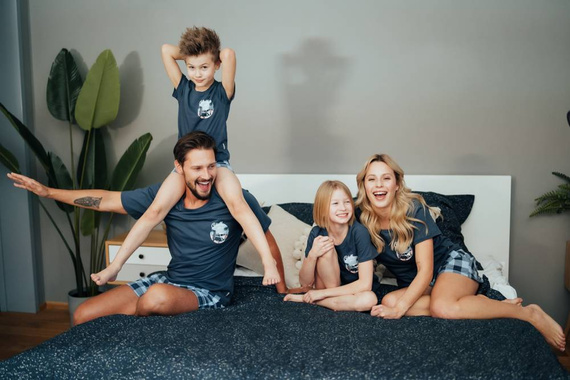 4416 Piżama Męska Doctor Nap - deep blue